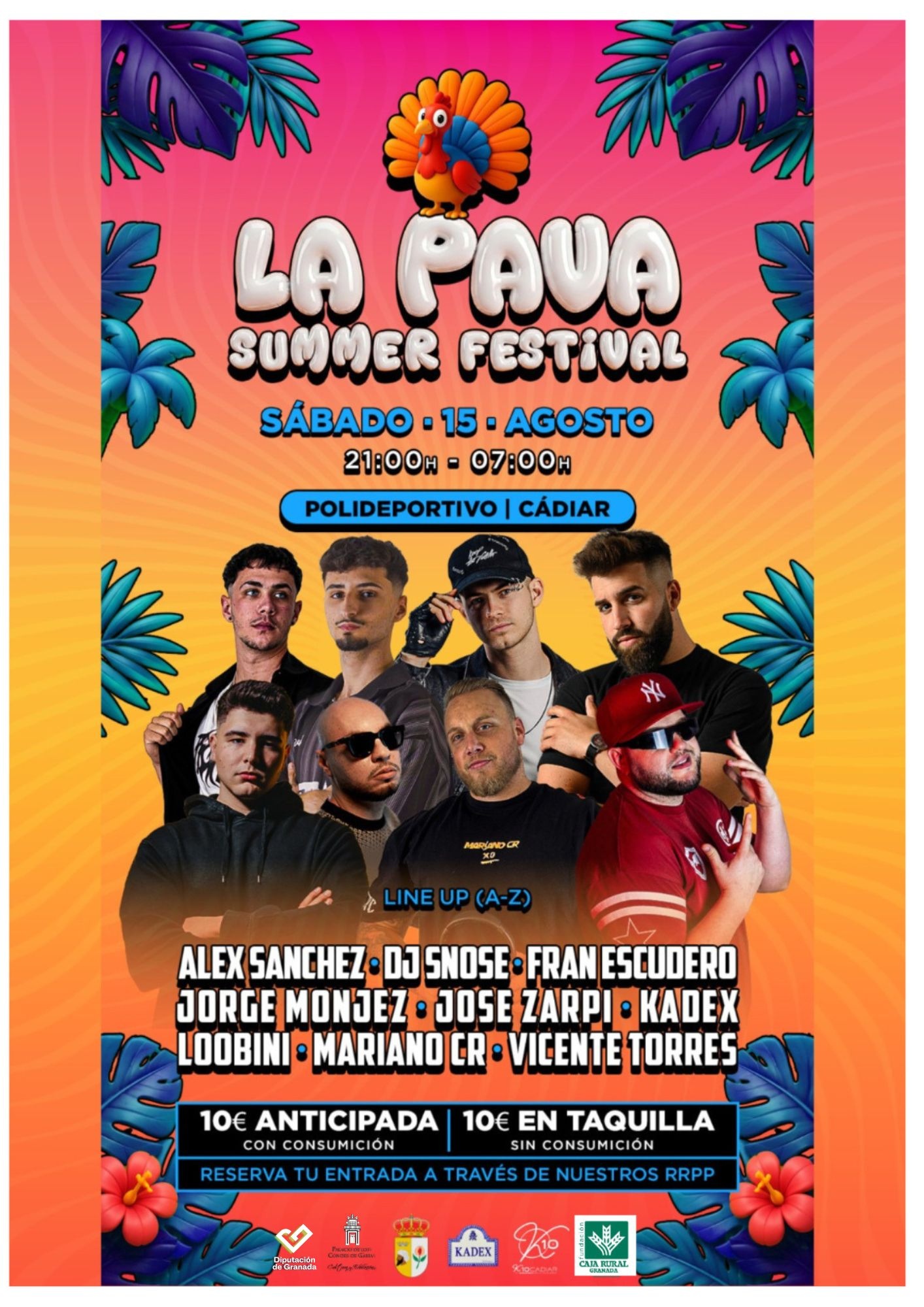 cartel del evento