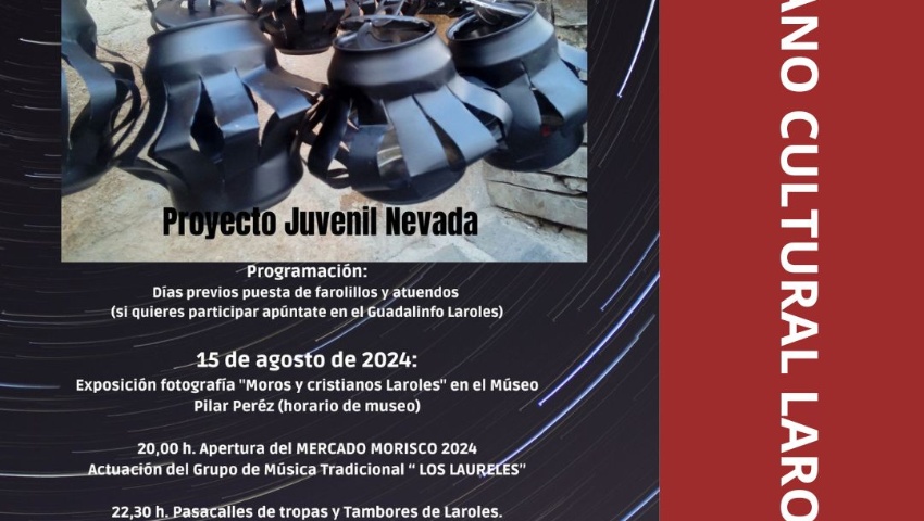 VERANO CULTURAL NEVADA VI NOCHE DE LOS FAROLES EN LAROLES 2024