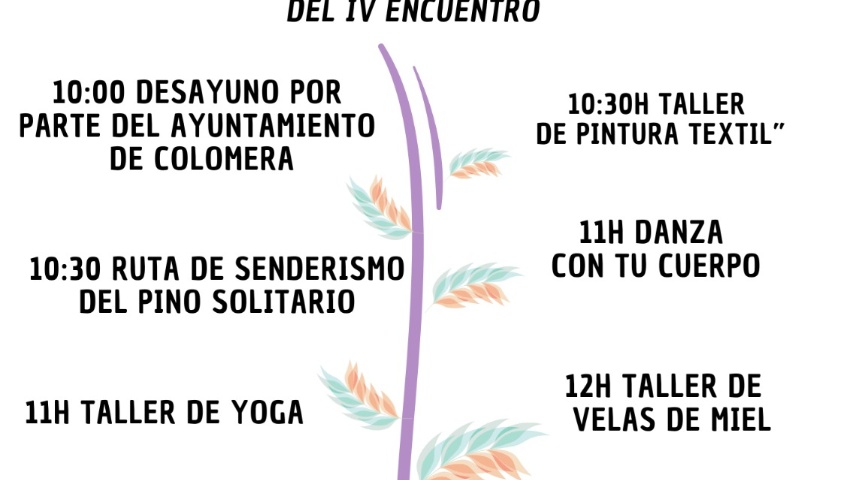 IV ENCUENTRO MUJER RURAL EN COLOMERA