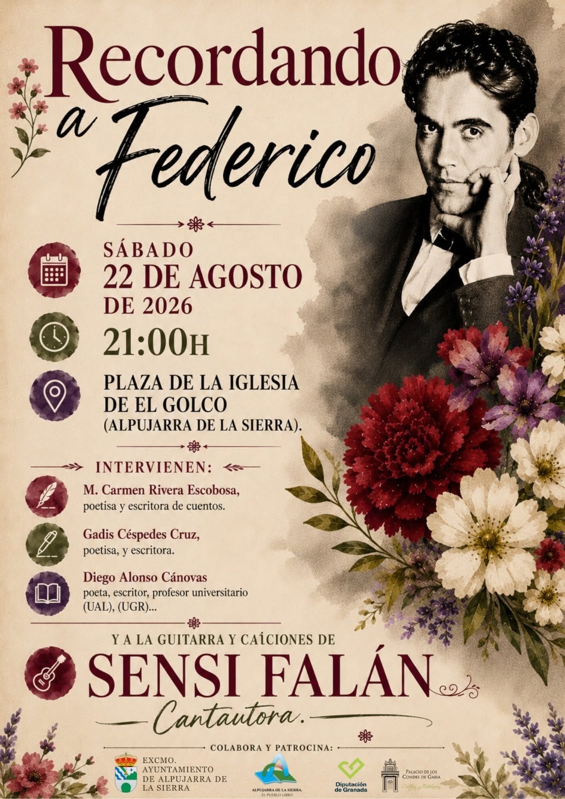 cartel del evento