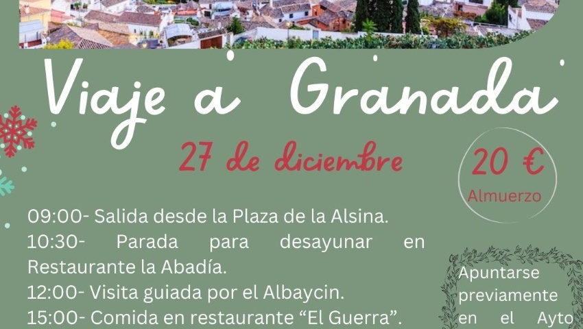 VIAJE A GRANADA