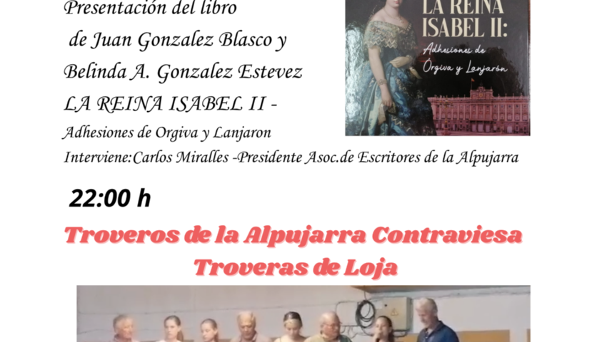 XXIII DIA DEL TROVO ALPUJARREÑO EN MURTAS