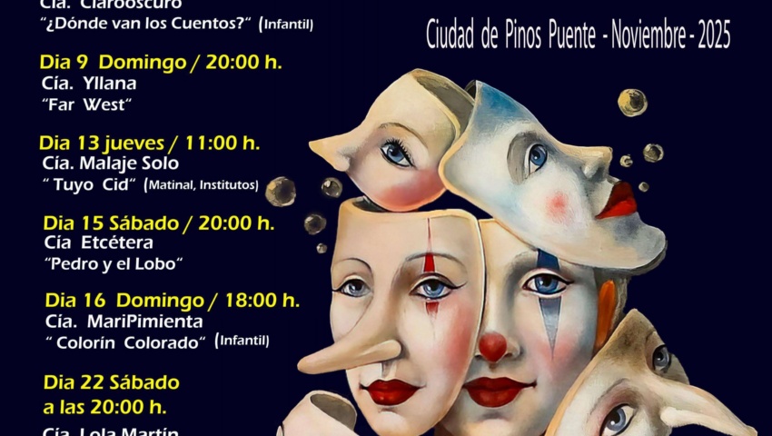 XXXV MUESTRA DE TEATRO CIUDAD DE PINOS PUENTE