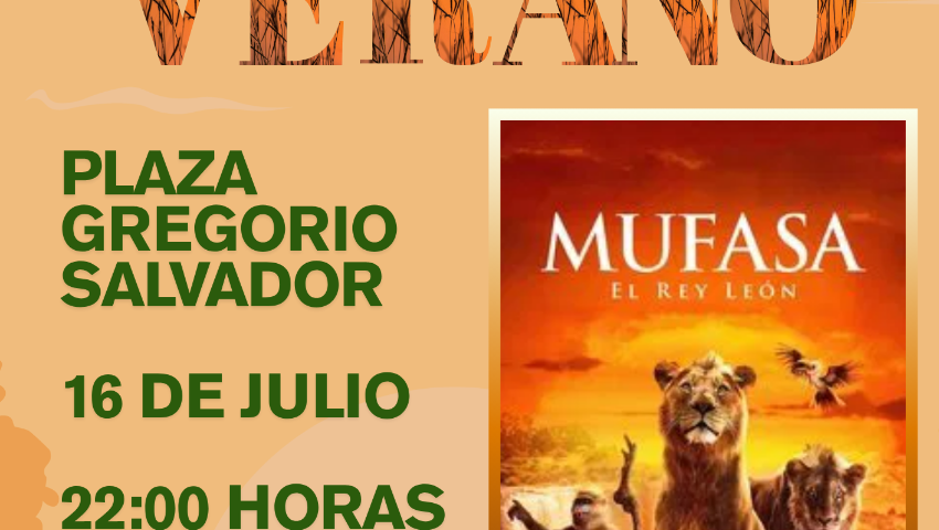 CINE VERANO CÚLLAR "MUFASA"