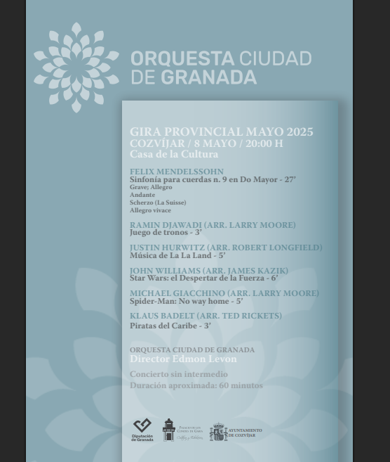 cartel del evento