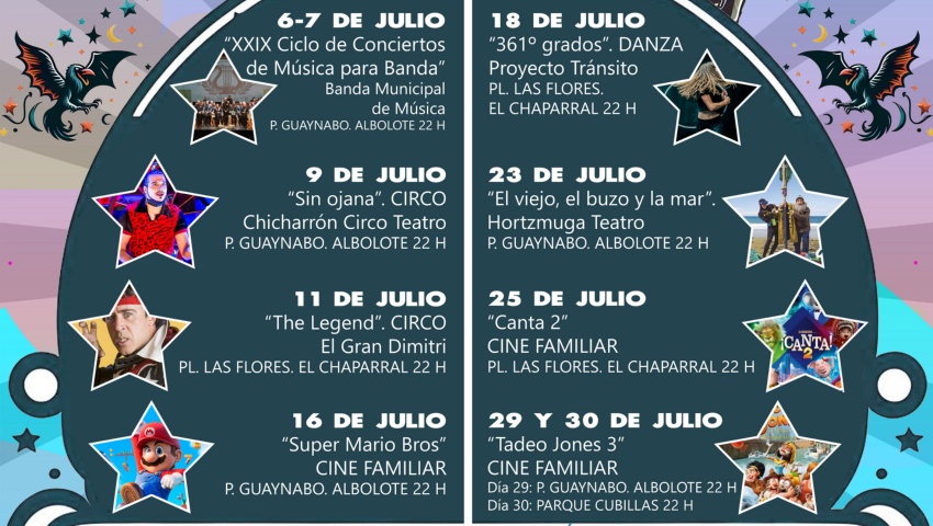 VERANO CULTURAL. ALBOLOTE
