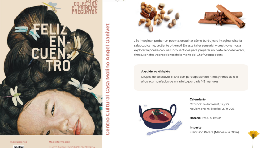 ¿A QUÉ SABE UN POEMA? PARA COLECTIVOS NEAE