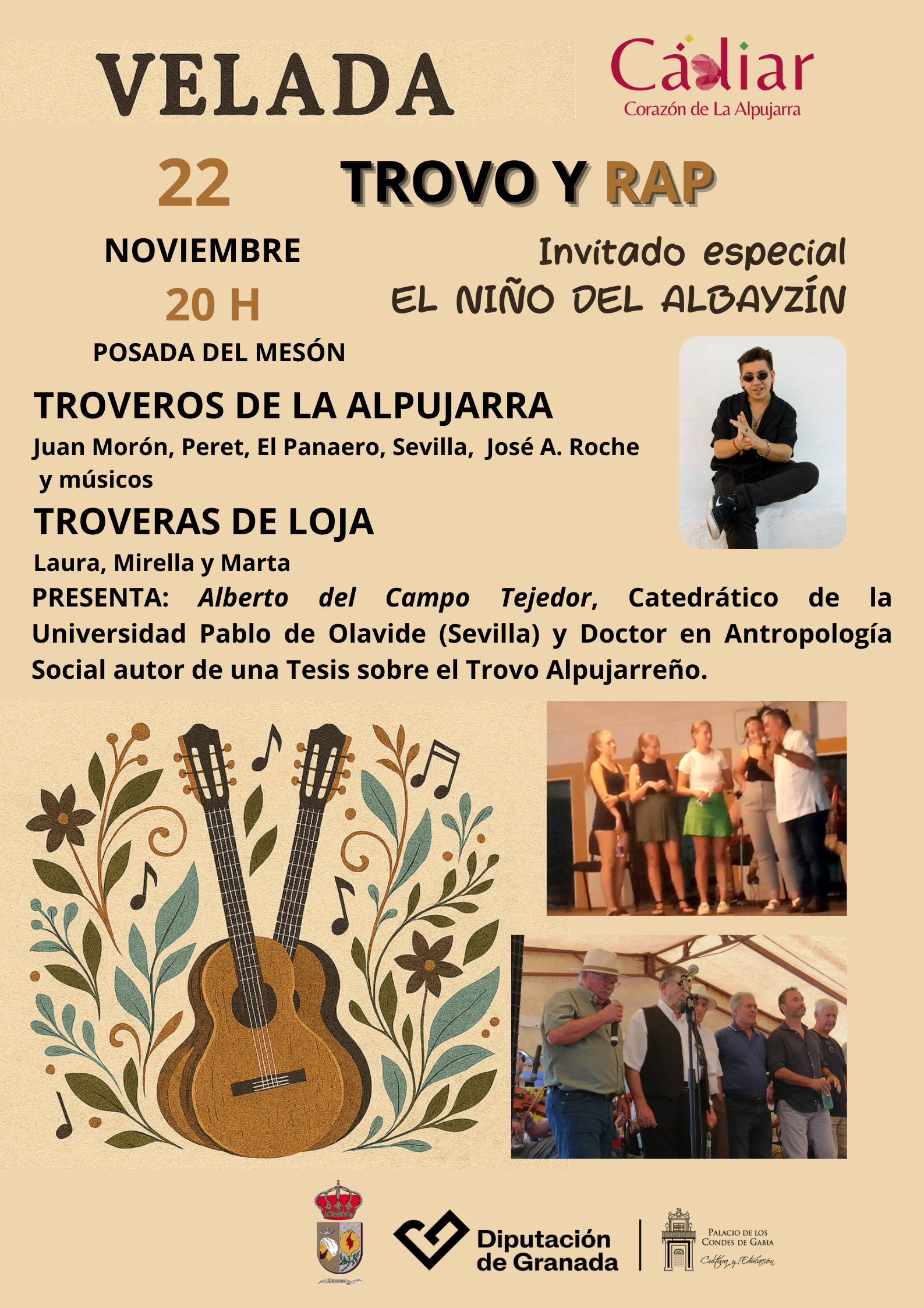 cartel del evento