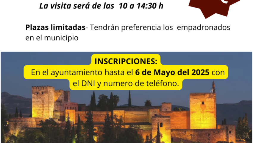 VISITA A LA ALHAMBRA