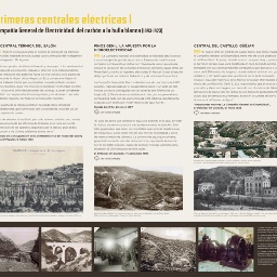 Primeras centrales eléctricas I. Compañía General de Electricidad: Del carbón a la hulla blanca (1893-1923)