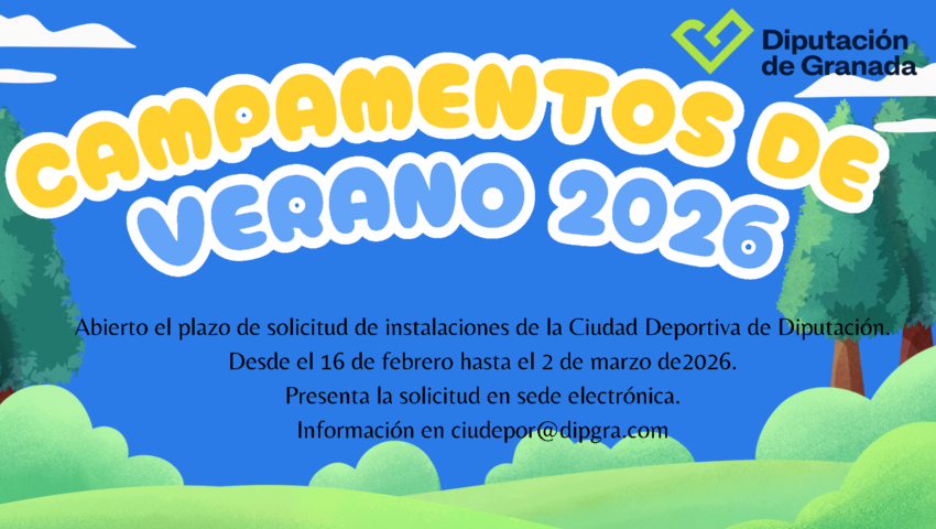 Plazo de solicitud de uso de las instalaciones de la Ciudad Deportiva VERANO 2026