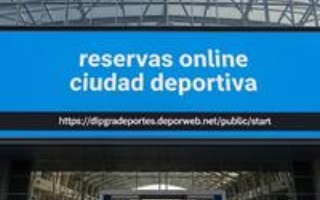Reserva de Instalaciones Ciudad Deportiva Diputación online