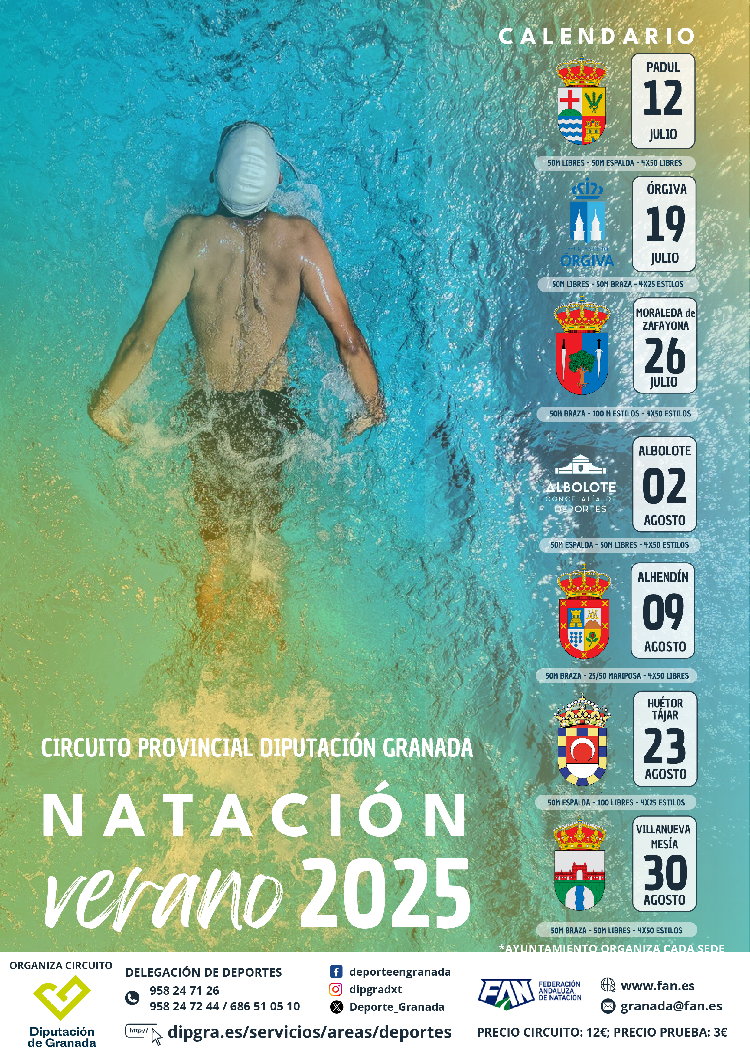 Cartel Circuito Natación verano 2025_bloque