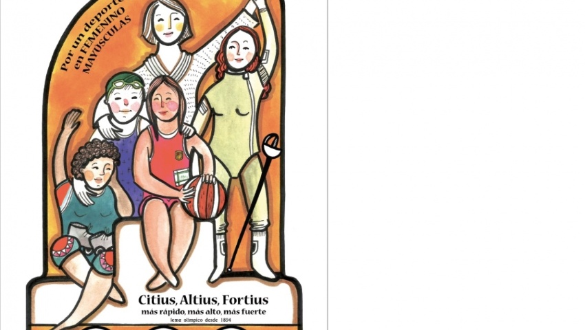 En FEMENINO MAYÚSCULAS