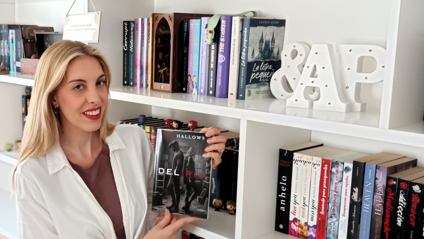 PRESENTACIÓN DEL LIBRO "DELIRIO"  DE AMY HALLOWS