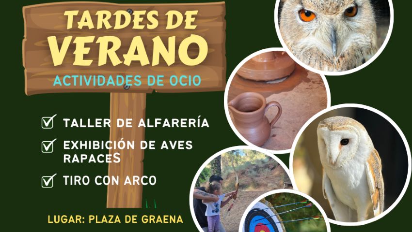 JUVENTUD 2025  PROGRAMA 2404 TARDES DE VERANO EN GRAENA.