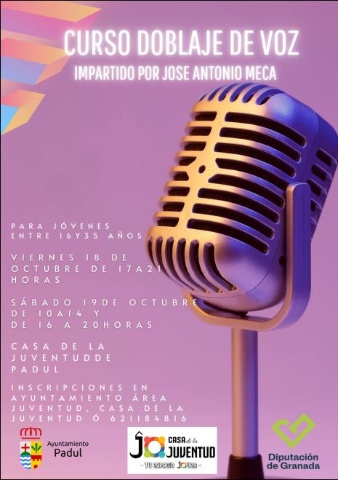 JUVENTUD 2024 PROGRAMA 2404 DOBLAJE DE VOZ (PADUL)