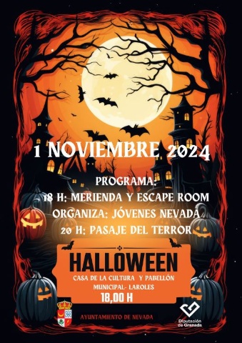JUVENTUD 2024 PROGRAMA 2404 TALLERES JUVENILES DE HALLOWEEN (NEVADA)