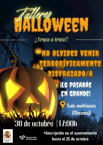 JUVENTUD 2024 PROGRAMA 2404 TALLER DE HALLOWEEN (DIEZMA)