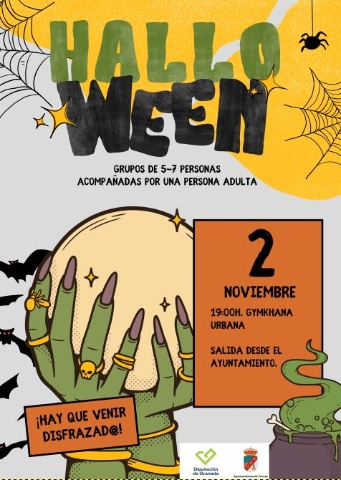 JUVENTUD 2024 PROGRAMACION 2024 FIESTA DE HALLOWEEN (FORNES)
