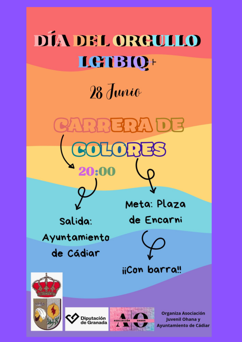JUVENTUD 2024 PROGRAMA 2404 DIA DEL ORGULLO LGTBIQ+ (CADIAR)