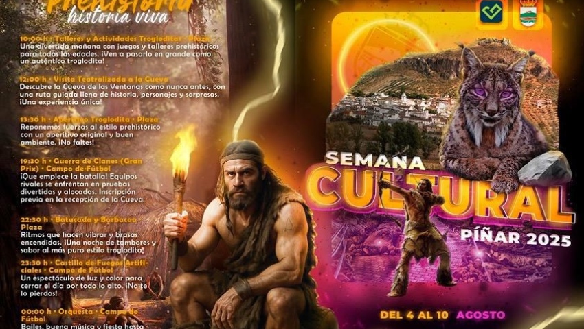 JUVENTUD 2025  ¡PREHISTORIA: HISTORIA VIVA EN PIÑAR!