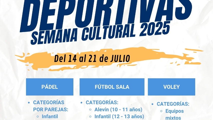 JUVENTUD 2025 COMPETICIÓN DEPORTIVA EN VÁLOR PARA JÓVENES.