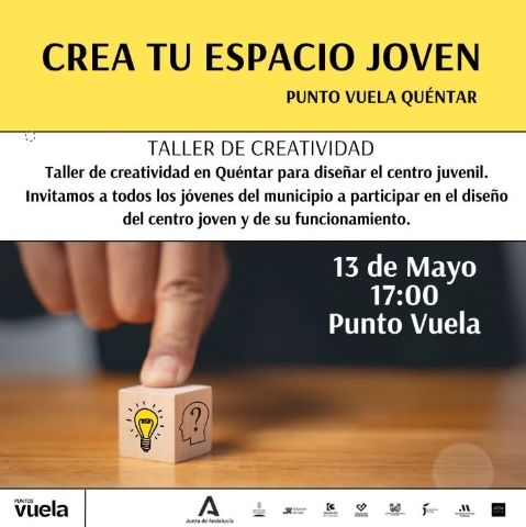 JUVENTUD 2024 PROGRAMA 2404. CREA TU PROPIO ESPACIO. PUNTO VUELA (QUÉNTAR)