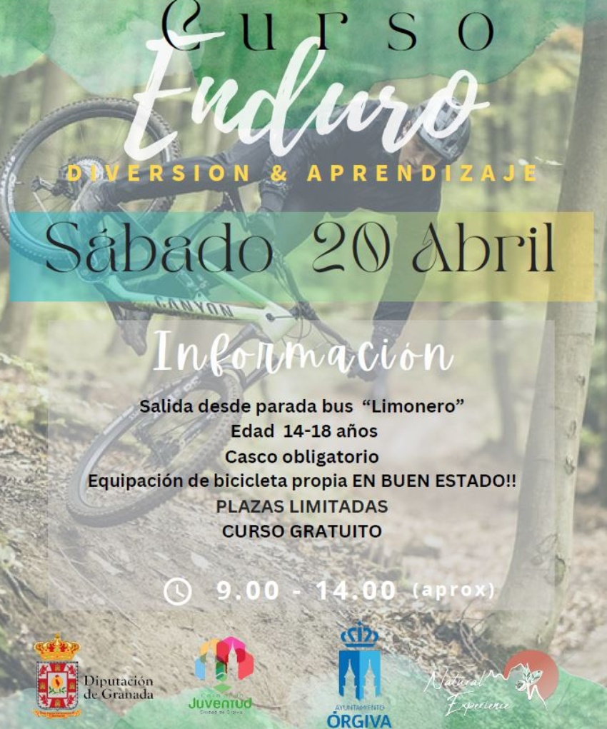 JUVENTUD 2024: CURSO DE BICICLETA (ÓRGIVA)