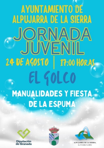 JUVENTUD 2024 PROGRAMA 2404 TALLERES DE MANUALIDADES Y ACTIVIDADES DE OCIO COMO FIESTA DE LA ESPUMA (ALPUJARRA DE LA SIERRA)