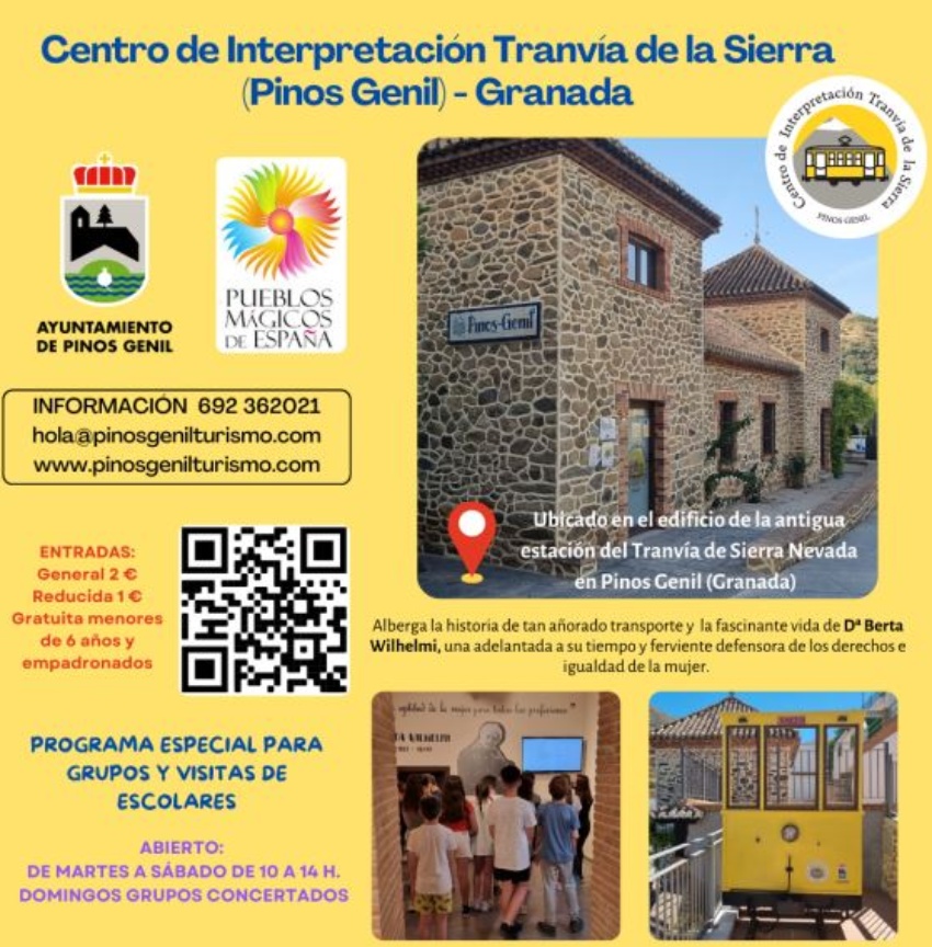 JUVENTUD 2024 CENTRO DE INTERPRETACION TRANVÍA DE LA SIERRA DE PINOS GENIL