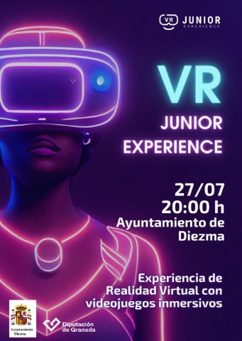 JUVENTUD 2024 PROGRAMA 2404 TALLER DE GAFAS DE REALIDAD VIRTUAL (GAFAS 3D)  (DIEZMA)
