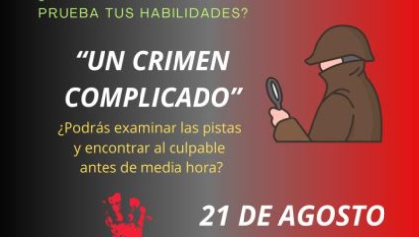 JUVENTUD 2024 PROGRAMA 2404 SCAPE ROOM (MELICENA.- SORVILAN)