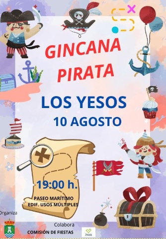 JUVENTUD 2024 PROGRAMA 2404 GINCANA PIRATA (LOS YESOS.- SORVILAN)