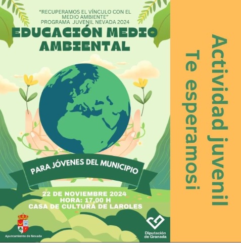 JUVENTUD 2024 PROGRAMA 2404 EDUCACIÓN PARA EL MEDIO AMBIENTE (LAROLES)
