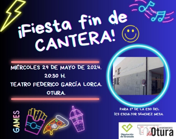 JUVENTUD 2024 PROGRAMA 2402 FIESTA FIN DE CANTERA (OTURA)