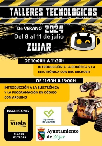 JUVENTUD 2024. PROGRAMA 2404 TALLERES TECNOLÓGICOS (ZÚJAR)