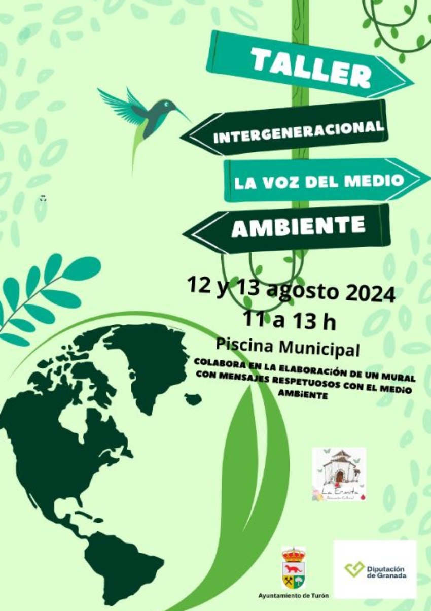 JUVENTUD 2024 PROGRAMA 2404: TALLER INTERGENERACIONAL, LA VOZ DEL MEDIO AMBIENTE (TURÓN)