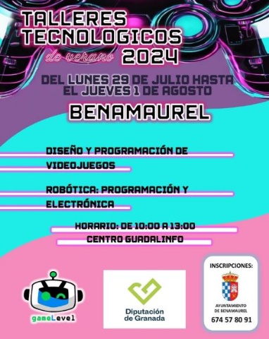 JUVENTUD 2024 TALLER TECNOLÓGICO 2024 (BENAMAUREL)