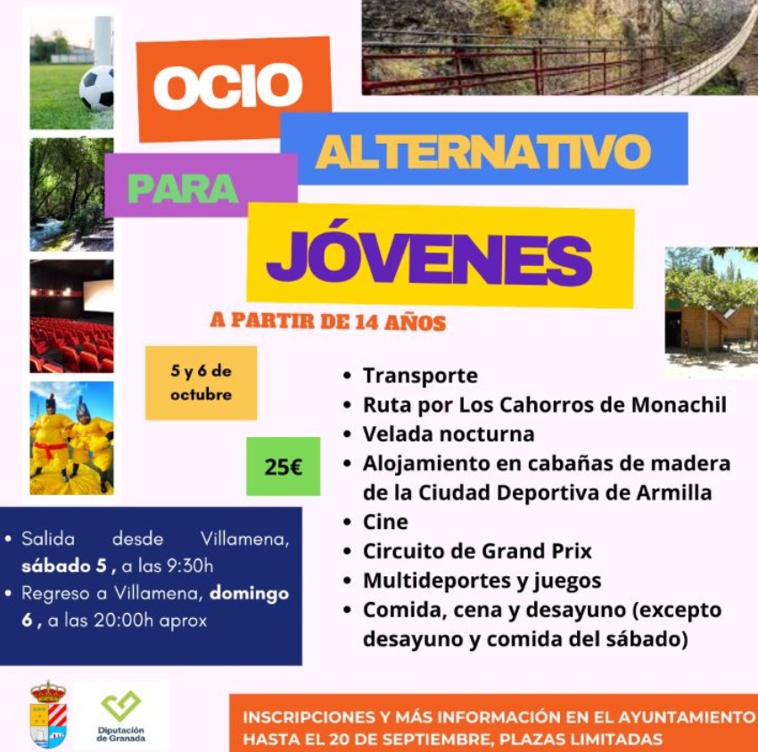 JUVENTUD 2024 OCIO ALTERNATIVO PARA JOVENES (VILLAMENA)
