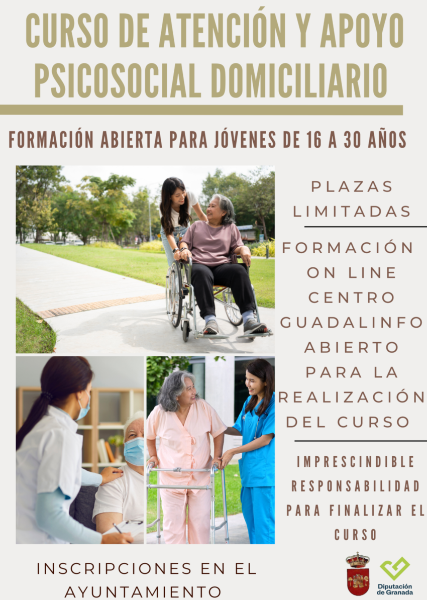 JUVENTUD 2024. PROGRAMA 2404 ATENCIÓN Y APOYO PSICOSOCIAL DOMICILIARIO (LA PEZA)