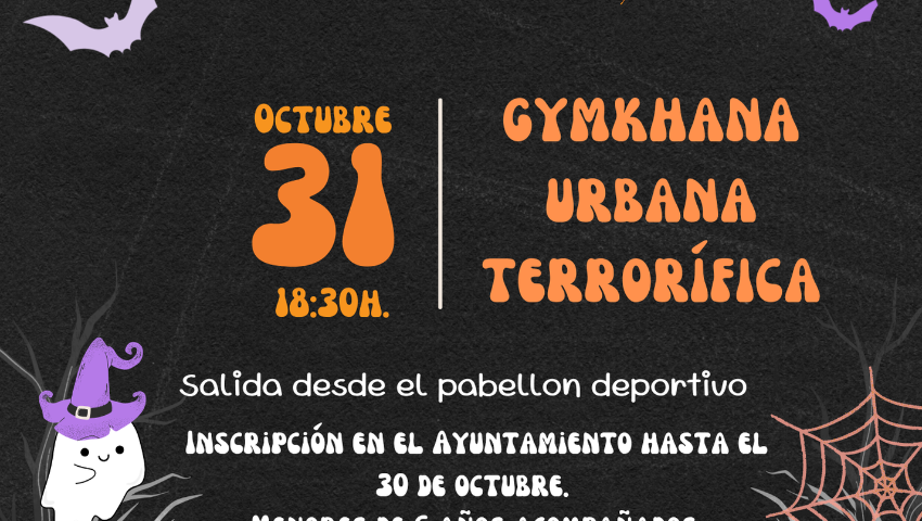 JUVENTUD 2025 -  Programa 2404 - Halloween 2025 en Játar.