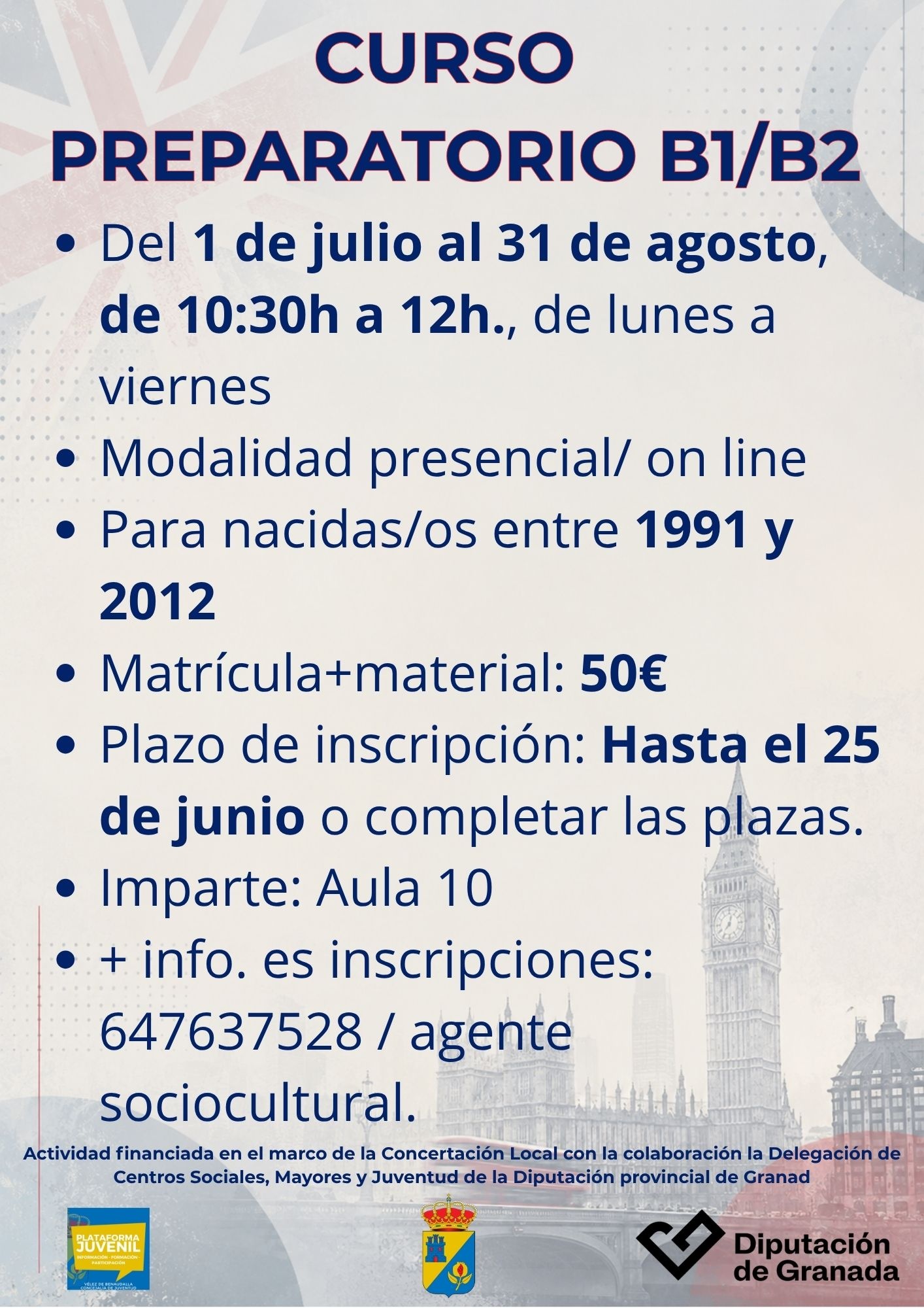 cartel del evento