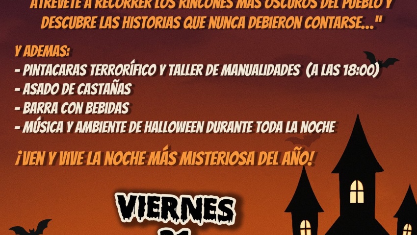 JUVENTUD 2025 -  Programa 2404. Pasacalles de Halloween en Ítrabo.