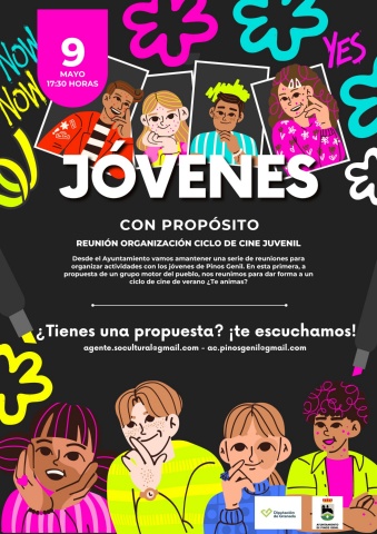 JUVENTUD 2024. PROGRAMA 2404. REUNION " JÓVENES CON PROPÓSITO" (PINOS GENIL)