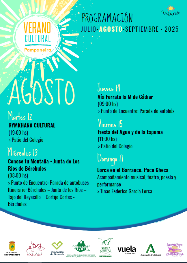 cartel del evento