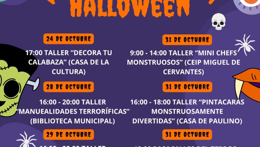 JUVENTUD 2025 - Programa 2404- El gran Halloween 2025 de Molvízar.