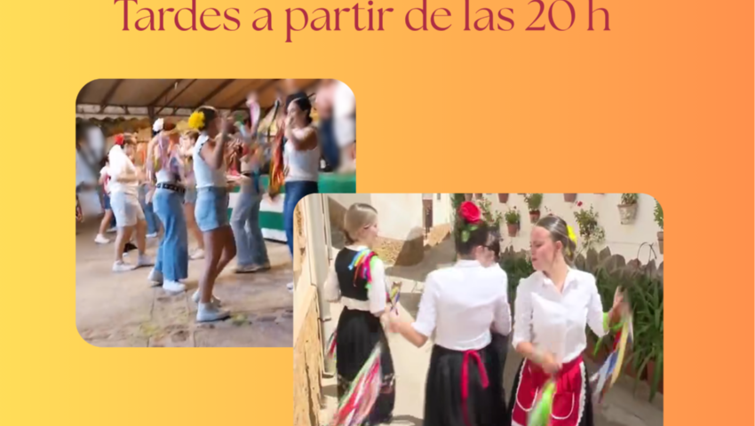 JUVENTUD 2025  TALLER DE BAILES TRADICIONALES EN MURTAS.