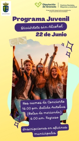 JUVENTUD 2024 PROGRAMA 2404 VAMOS DE CONCIENTO (SANTA CRUZ DEL COMERCIO)