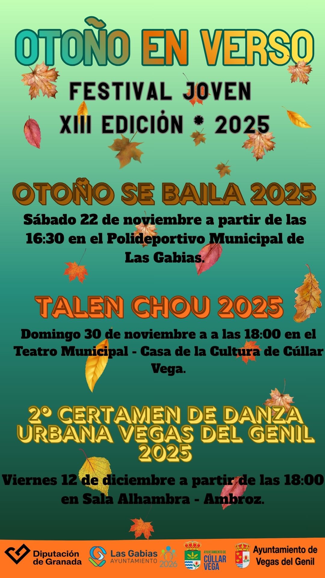 Cartel otoño verso 2025 .-